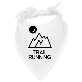 Trailrunning - Bandana - Weiß - Vorne