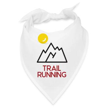 Trailrunning - Bandana - Weiß - Vorne