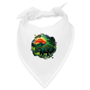 Jungle Rex - Bandana - Weiß - Vorne