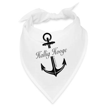 Hallig Hooge - Bandana - Weiß - Vorne