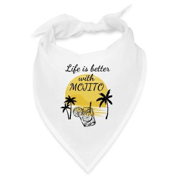 Mojito Life - Bandana - Weiß - Vorne