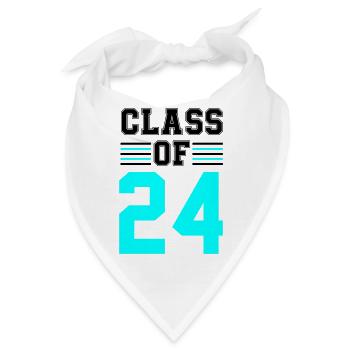 Class of 24 - Bandana - Weiß - Vorne