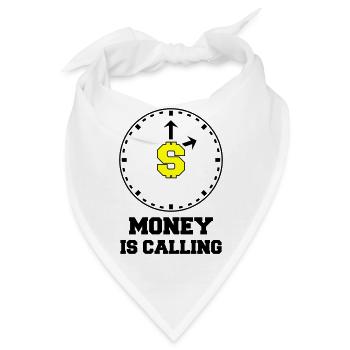 money is calling 2 - Bandana - Weiß - Vorne