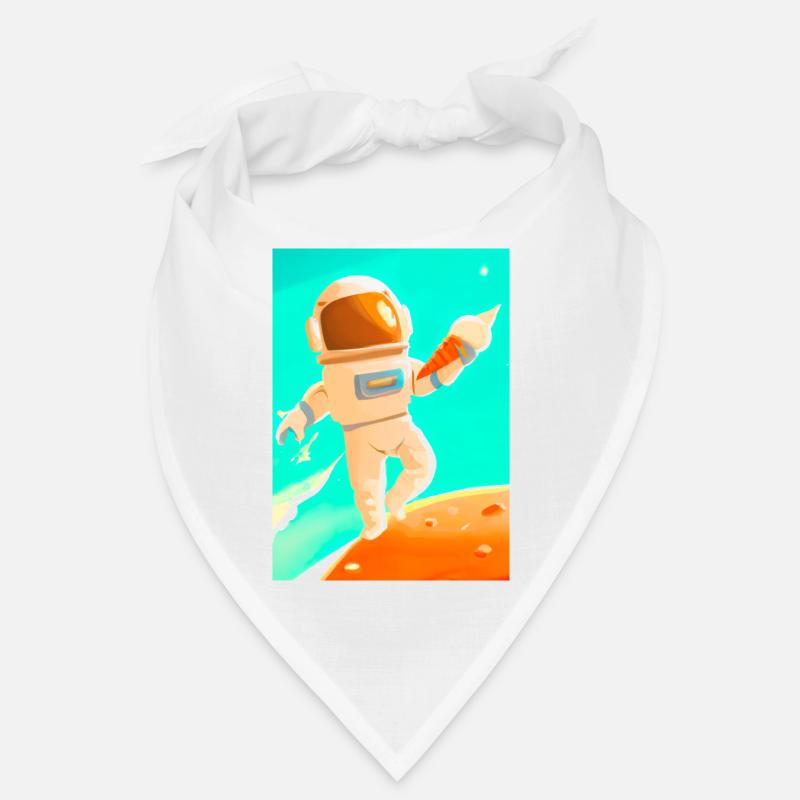 Astronaut mit Eiscreme Bandana