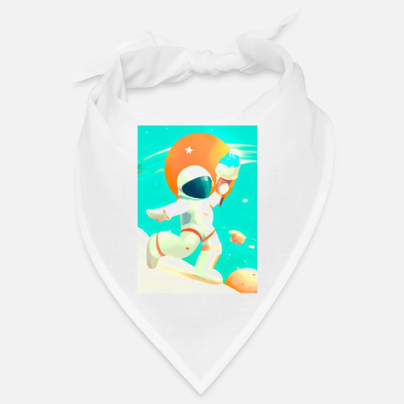 Astronaut mit Eiscreme Bandana