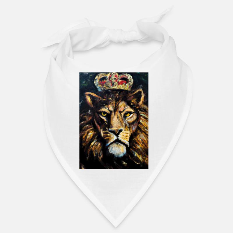 Löwe mit Krone Bandana