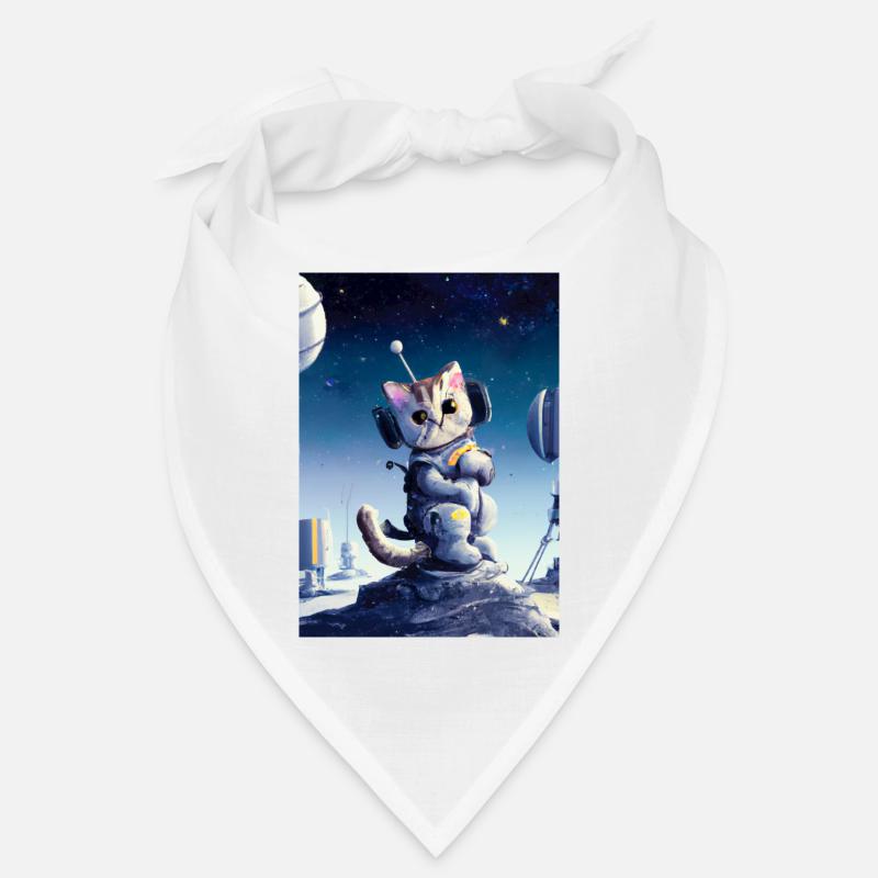 Astronautenkatze Bandana