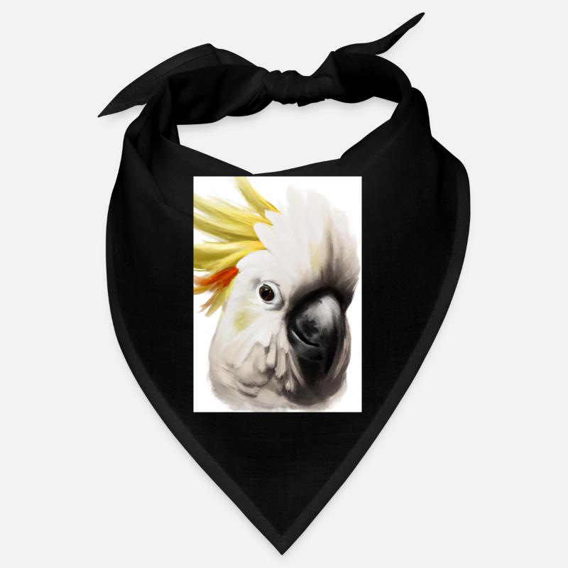 Kopf eines Kakadus Bandana
