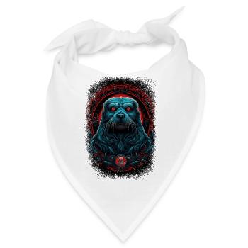 baby seal funny quote wildlife south pool - Bandana - Weiß - Vorne