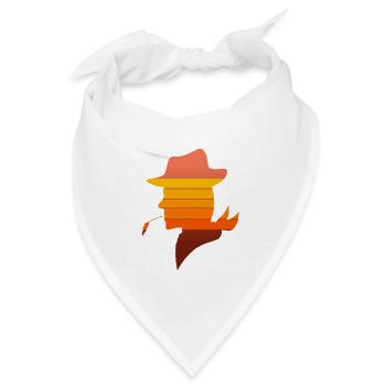 Hintergrundprofil N°1 - Bandana - Weiß - Vorne