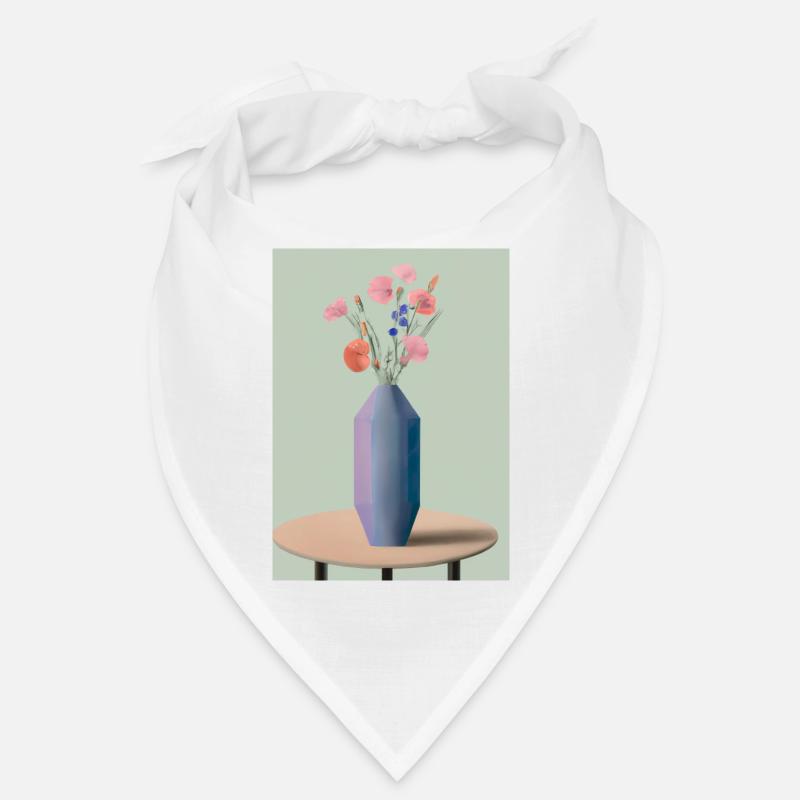 Fancy Blumen Vase Bandana