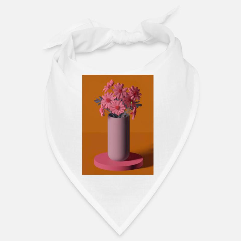 Fancy Blumen Vase Bandana
