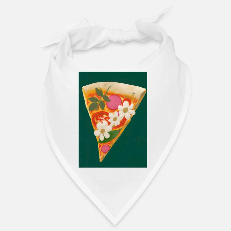 Blümchen-Pizza Bandana