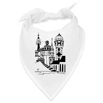 Dortmund H - Bandana - Weiß - Vorne