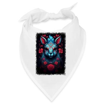 animal rights activists baby animal present - Bandana - Weiß - Vorne