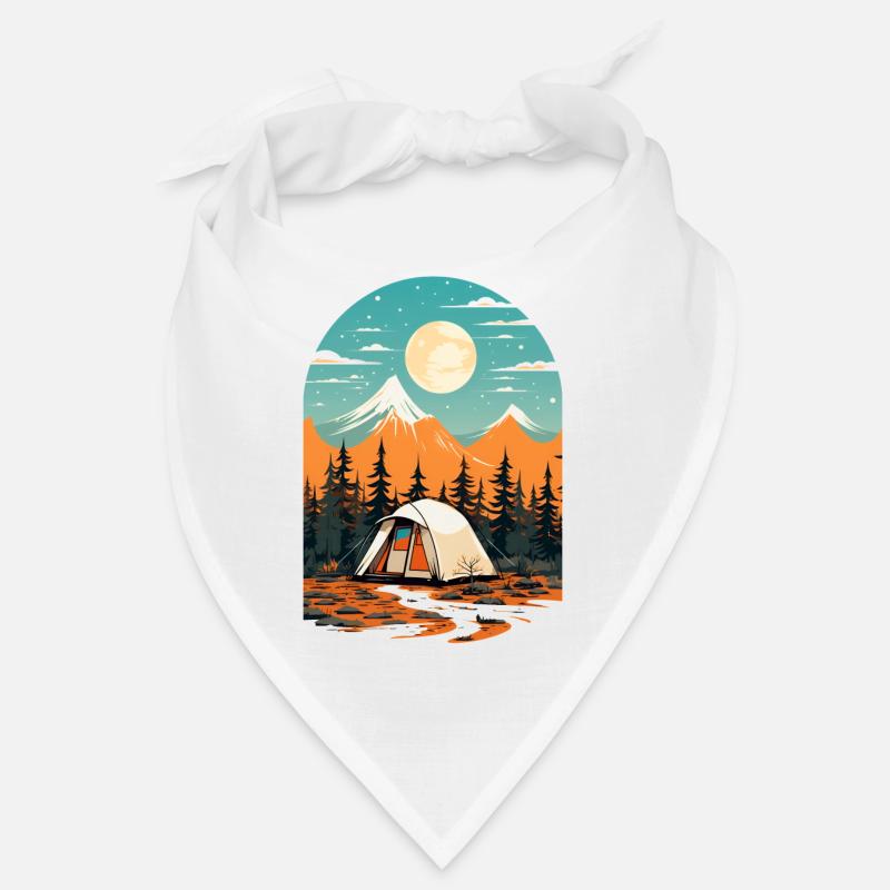 Conception de camping rétro Bandana