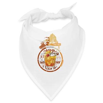 Cocktail Altmodisch - Bandana - Weiß - Vorne