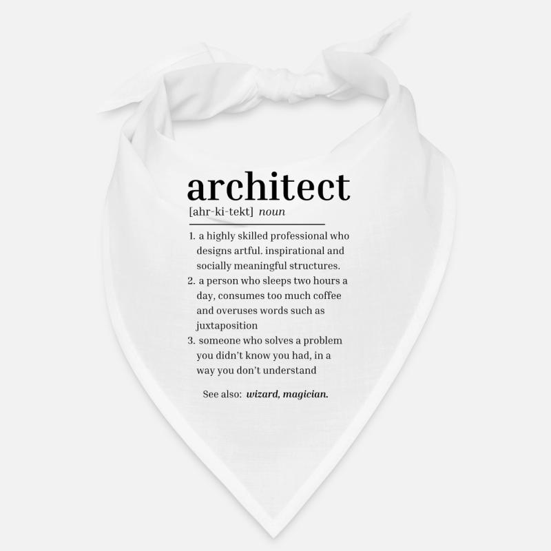 architect, definition Bandana
