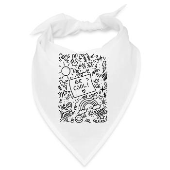 COOL BLEIBEN - Bandana - Weiß - Vorne