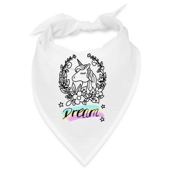 Traum - Bandana - Weiß - Vorne