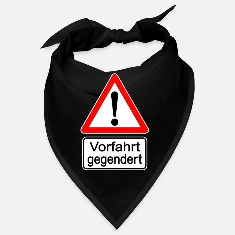 Vorfahrt gegendert ! Bandana