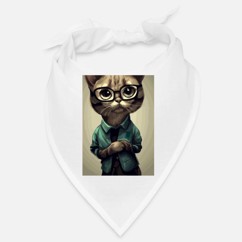 Nerd-Katze Bandana