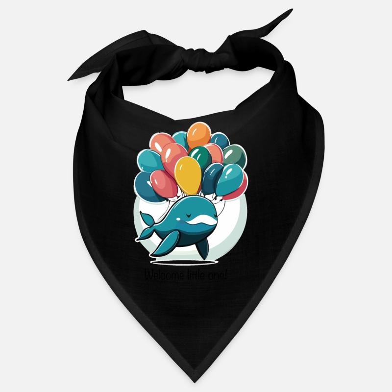 bébé baleine Bandana