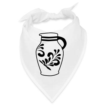 Bembel - Der Originale Frankfurter Apfelwein #FFM - Bandana - Weiß - Vorne
