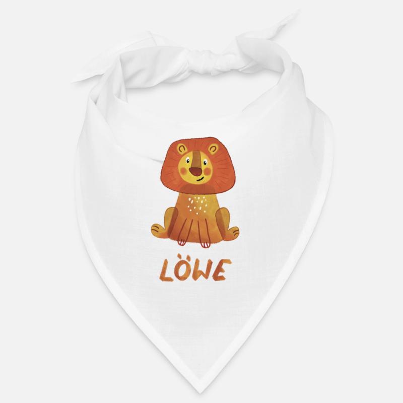 Löwe – Süßes Tiermotiv 🦁 Bandana