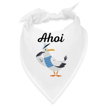 Ahoi - Bandana - Weiß - Vorne