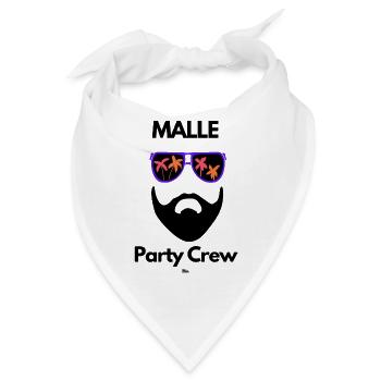 Malle MALLE Partycrew 6 - Bandana - Weiß - Vorne