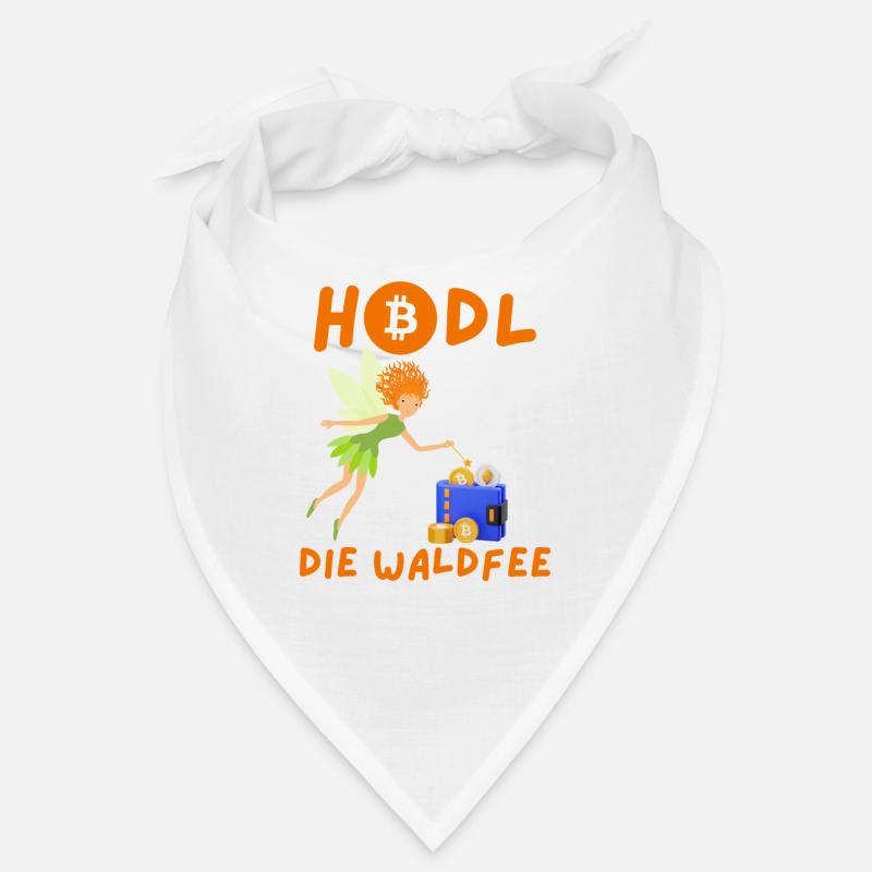 Krypto HODL die Waldfee BTC Bitcoin Bandana