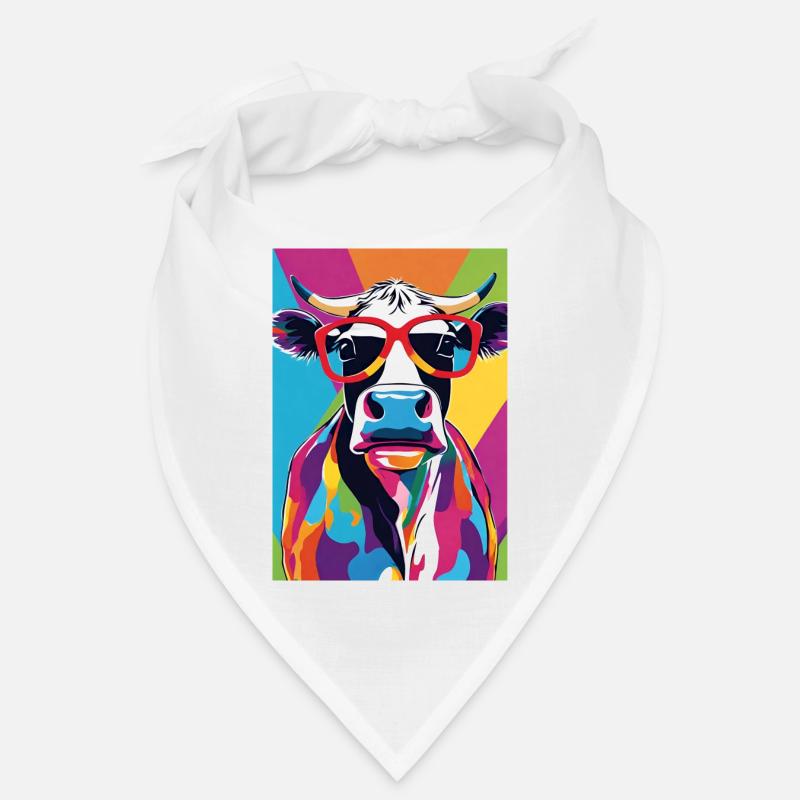 Vache à lunettes Bandana