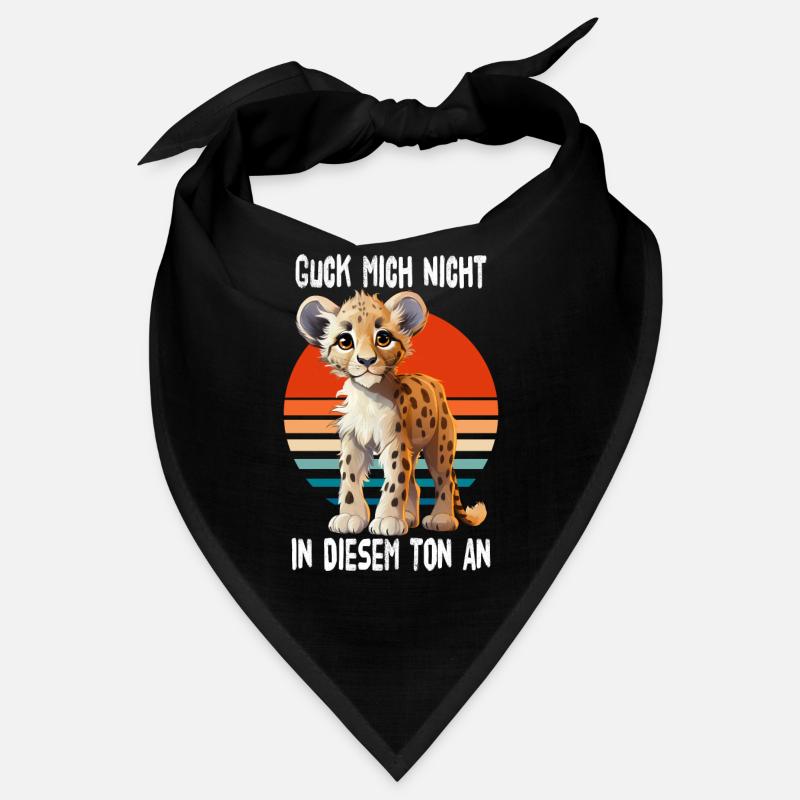 Ne me regarde pas dans ce ton guépard Bandana