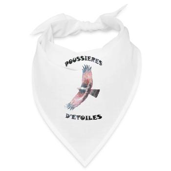 Adler-Sternenstaub - Bandana - Weiß - Vorne