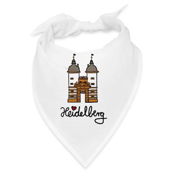 heidelberg - Bandana - Weiß - Vorne