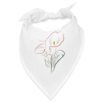 CALLA mix AutmnOrange2 - Bandana - Weiß - Vorne