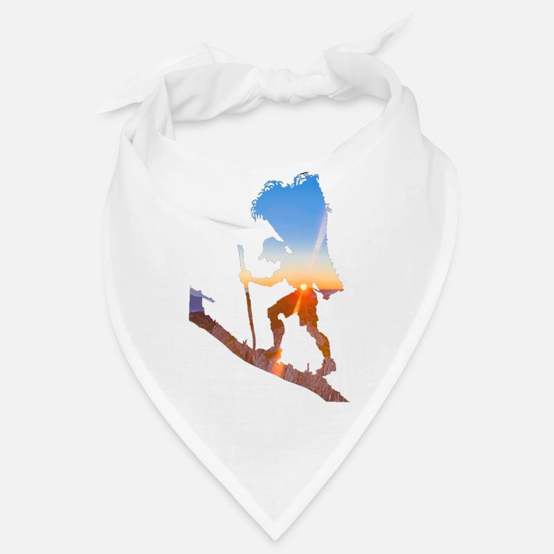 Homme avec panier à foin Bandana