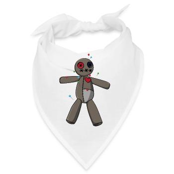 Phasmophobia Voodoo Puppe - Bandana - Weiß - Vorne