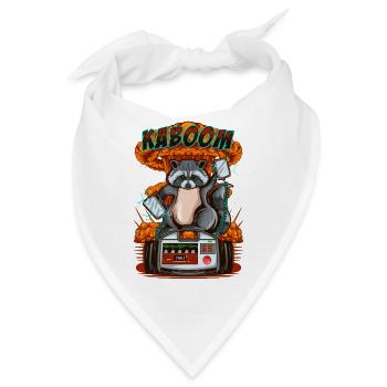 Rettungsdienst - Fun Shirt Design - Bandana - Weiß - Vorne