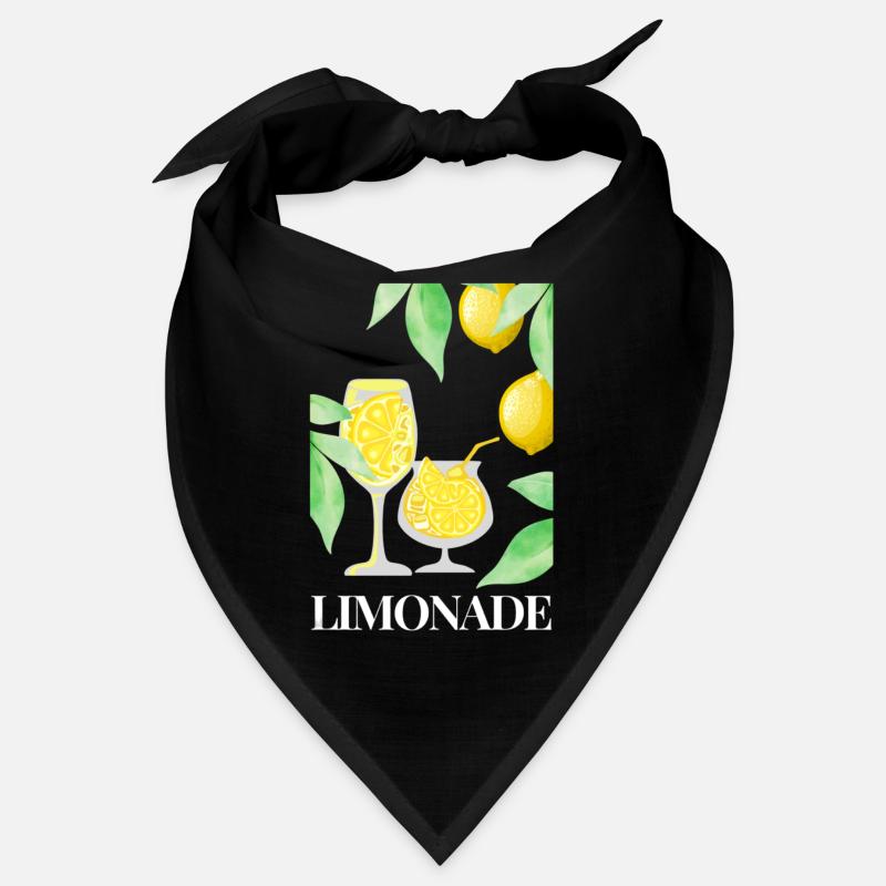 Zitrone Früchte Limonade Bandana