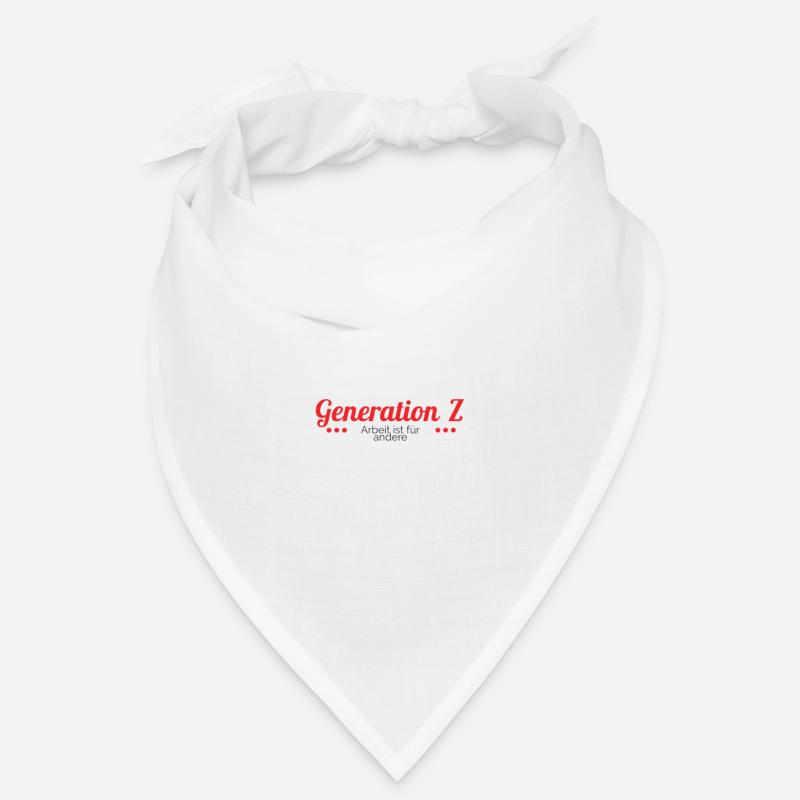 Generation Z - Bandana - Weiß