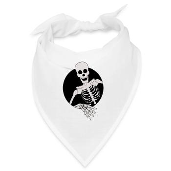 Hallo an alle - Bandana - Weiß - Vorne