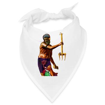 Neptun von Danzig - Bandana - Weiß - Vorne