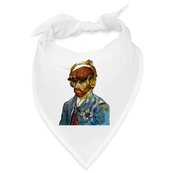 Vincent van Gogh - Bandana - Weiß - Vorne