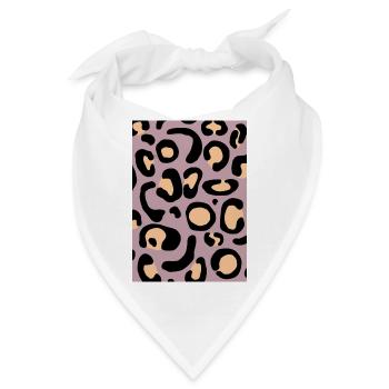 Leopard I - Bandana - Weiß - Vorne
