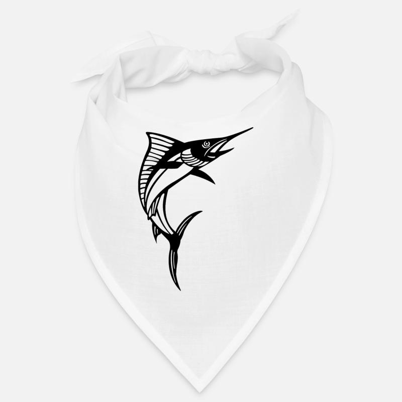 Black Swordfish Bandana