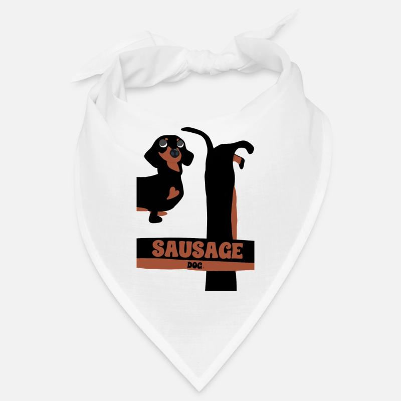 Mega Chien Saucisse Bandana