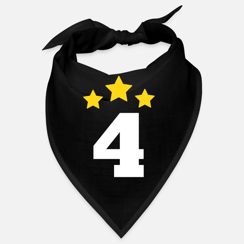 4 ans étoile - cadeau de 4e anniversaire Bandana