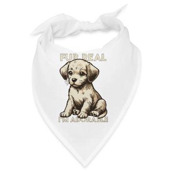Fur Real - Bandana - Weiß - Vorne